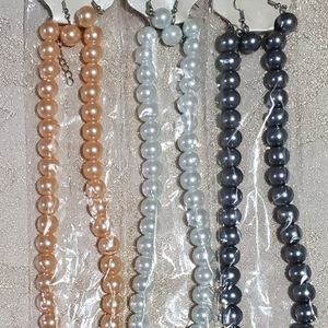 Pearl Necklace set
